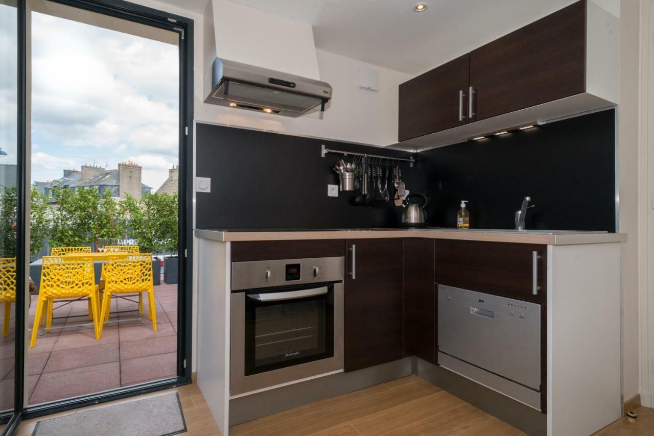 סן מלו Le Courtoisville Apartment מראה חיצוני תמונה