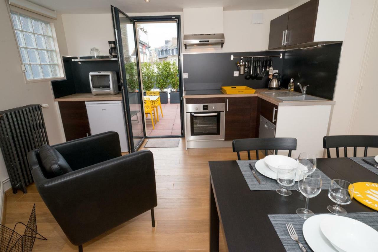 סן מלו Le Courtoisville Apartment מראה חיצוני תמונה